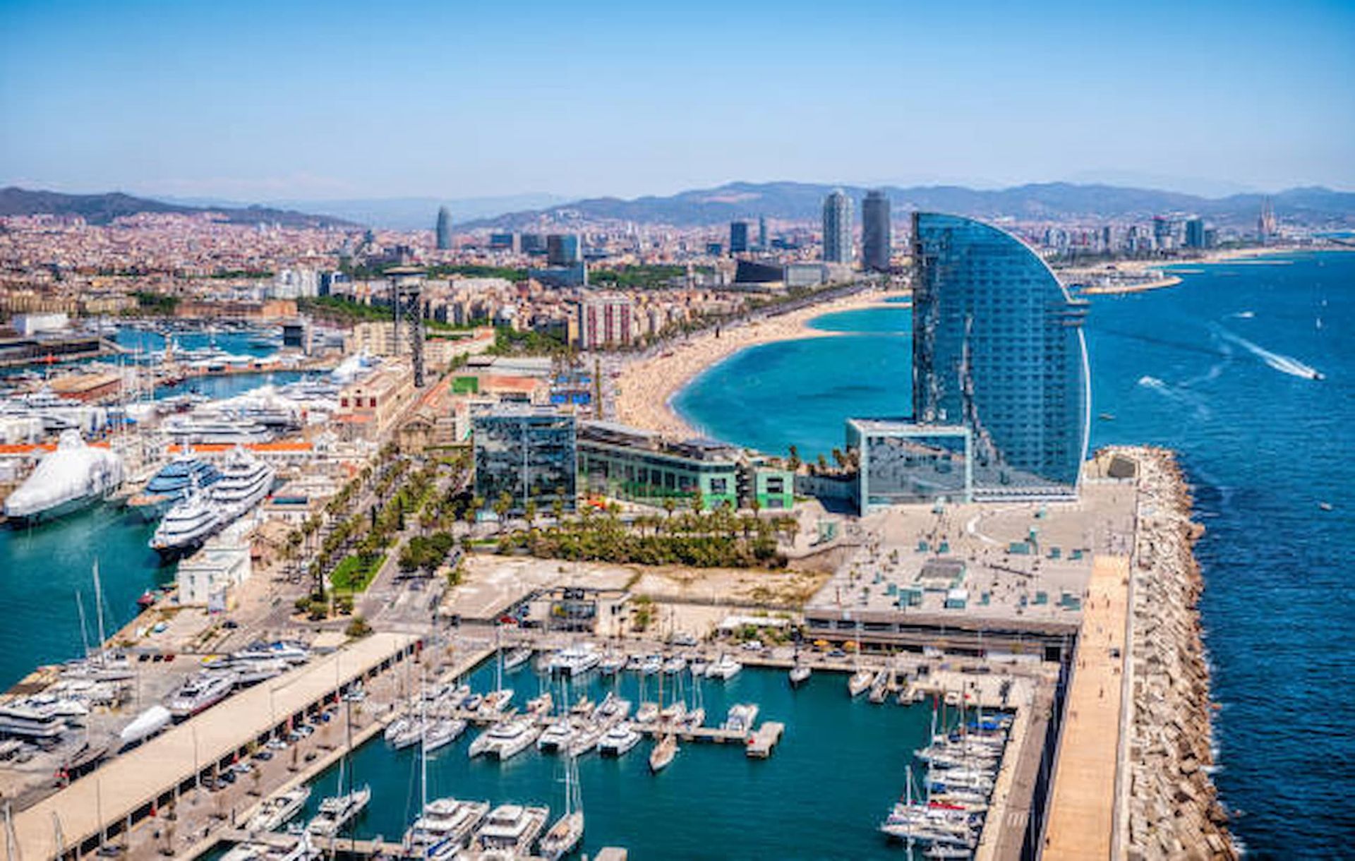 Vista general de Barcelona, imagen ilustrativa
